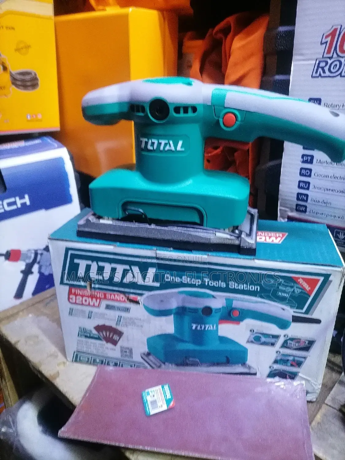 Commercial Standard 320w Total Finishing Sandar