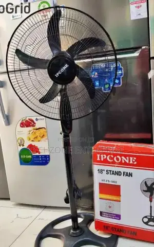 Ipcone Ht-Fs1802 18′′Inch Black Standing Fan