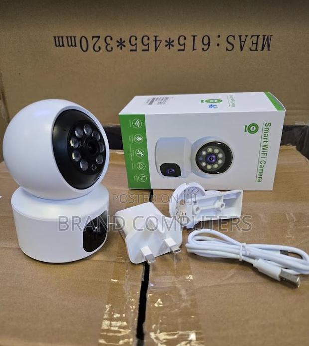 Intelligence Sim Card 4g Camera Indoor Dual Lens Camera