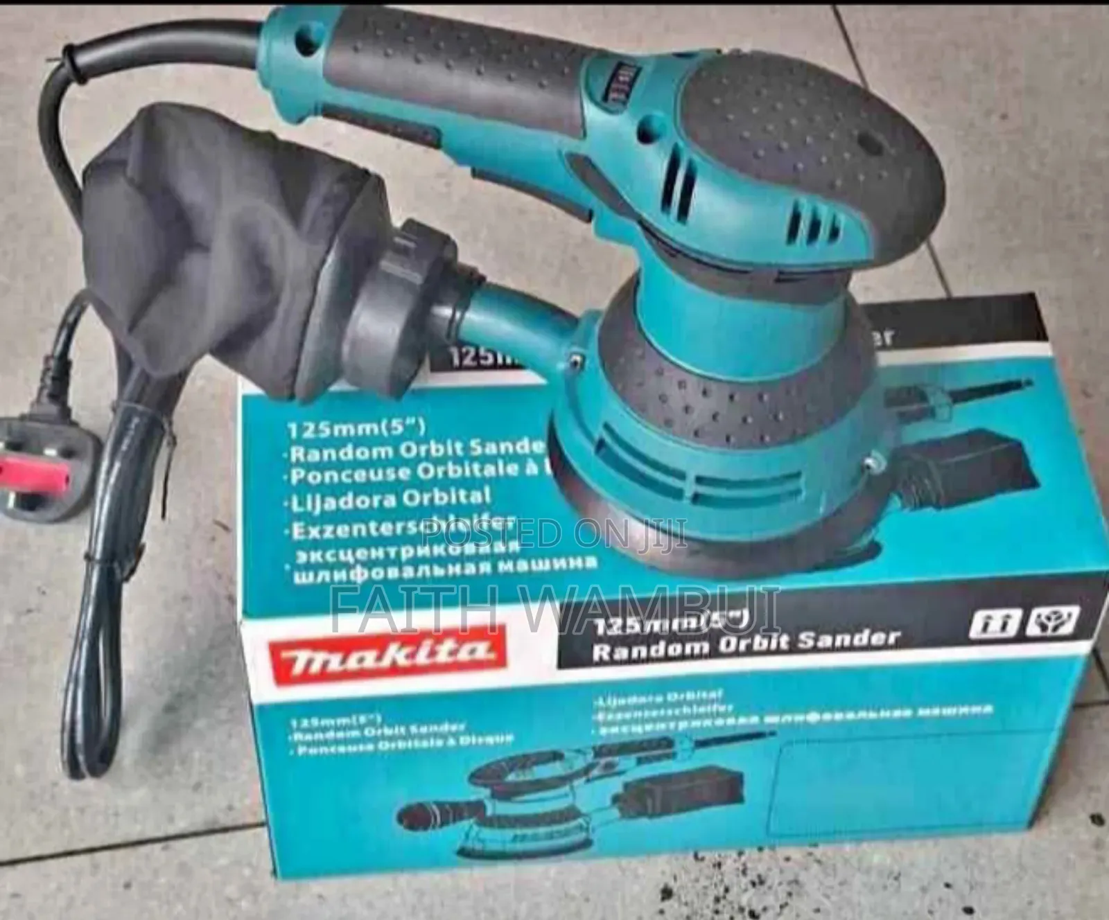 Makita Electric Vibrating Sander/Random Orbital Sander