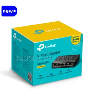 Tp-Link 5 Port 10/1000mbps Gigabit Desktop Switch Ls1005g