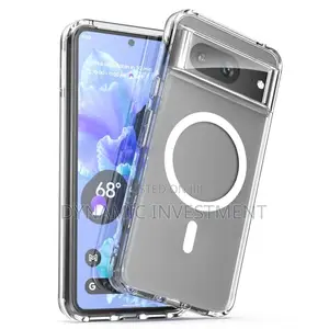 Google Pixel 8 Case Magsafe Clear Crystal Clear Cover !!
