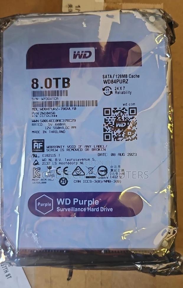 Wd 8tb Surveillance Hard Disk Drive - main view