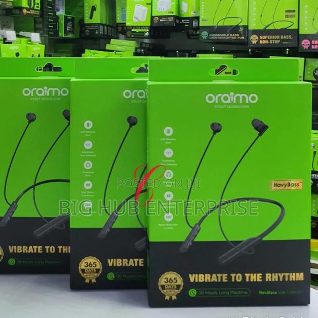 Oraimo Necklace Lite With Call Vibration in *Black* - main view