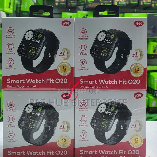 *New Product;*
Itel Smart Watch Fit 020 Isw-020 Waterproof