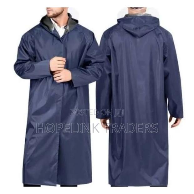 Unisex Heavy Duty Rain Coat With Lining