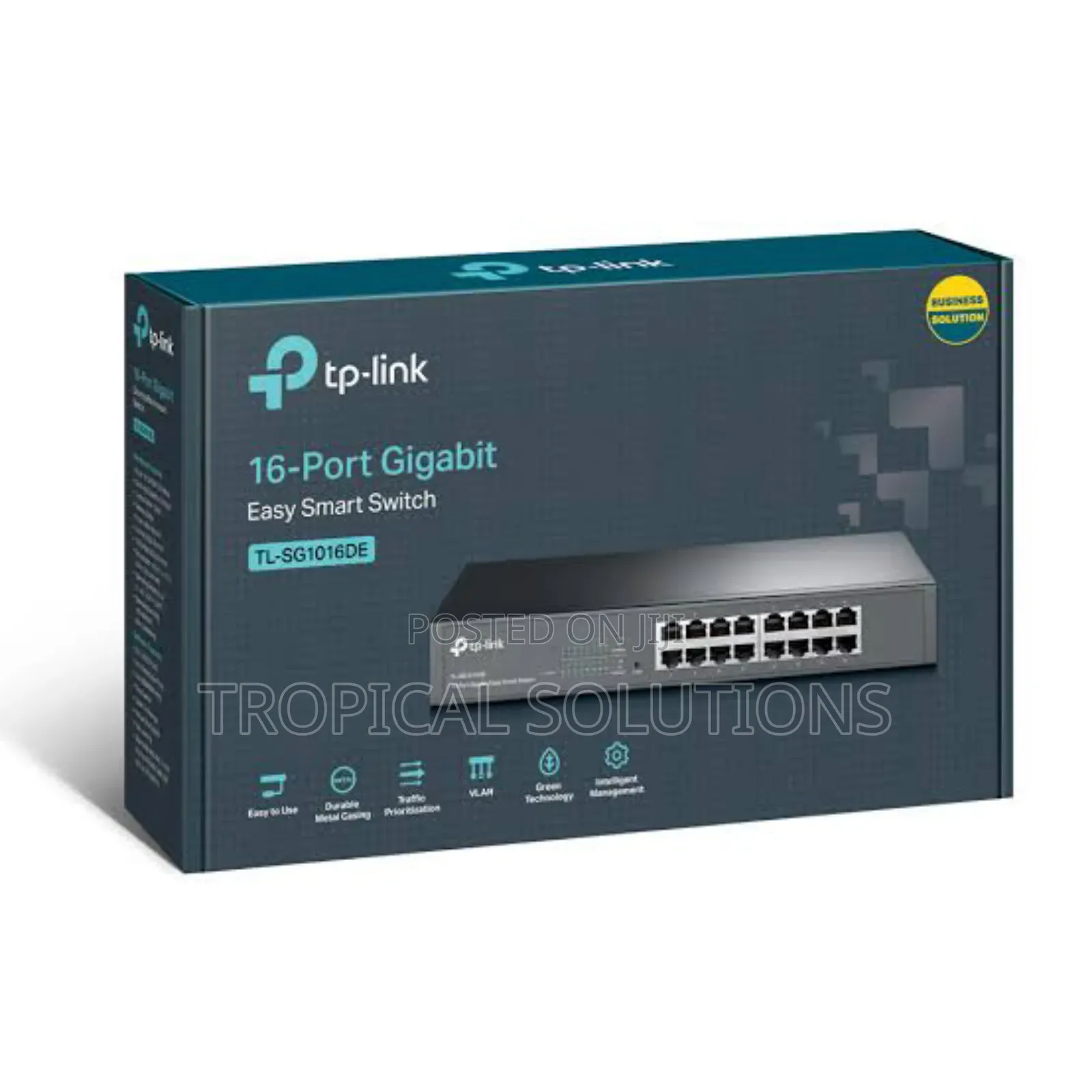 Tp-Link 16port 10/1000mbps Gigabit Switch Tl-Sg1016de