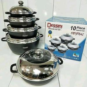 Dessini 10pcs Cookware Set – Durable Stylish - main view