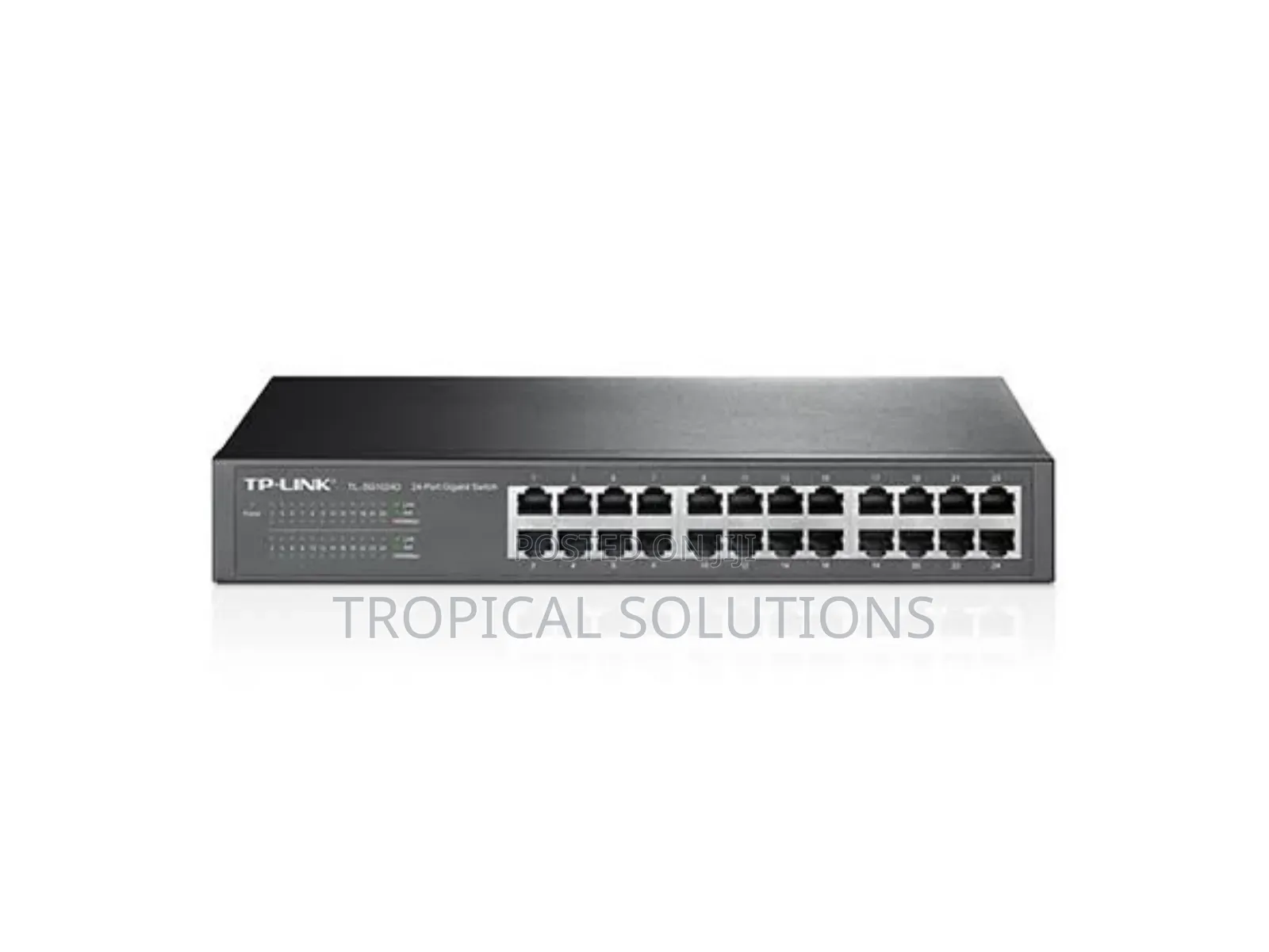 Tp-Link 24port 10/1000mbps Gigabit Switch Tl-Sg1024d