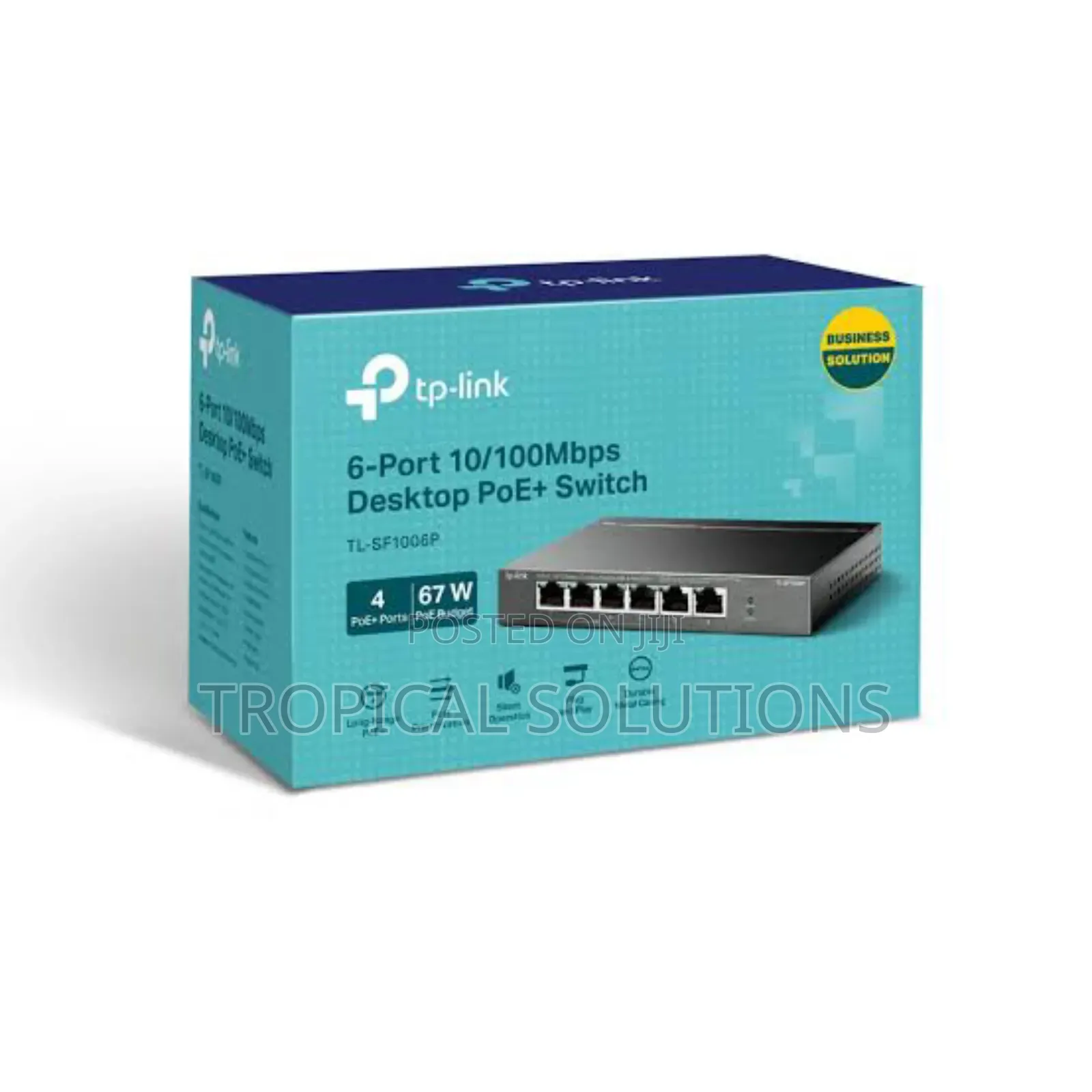 Tp-Link 6port 10/1000mbps Desktop Switch(4 Port Poe) Sf1006p