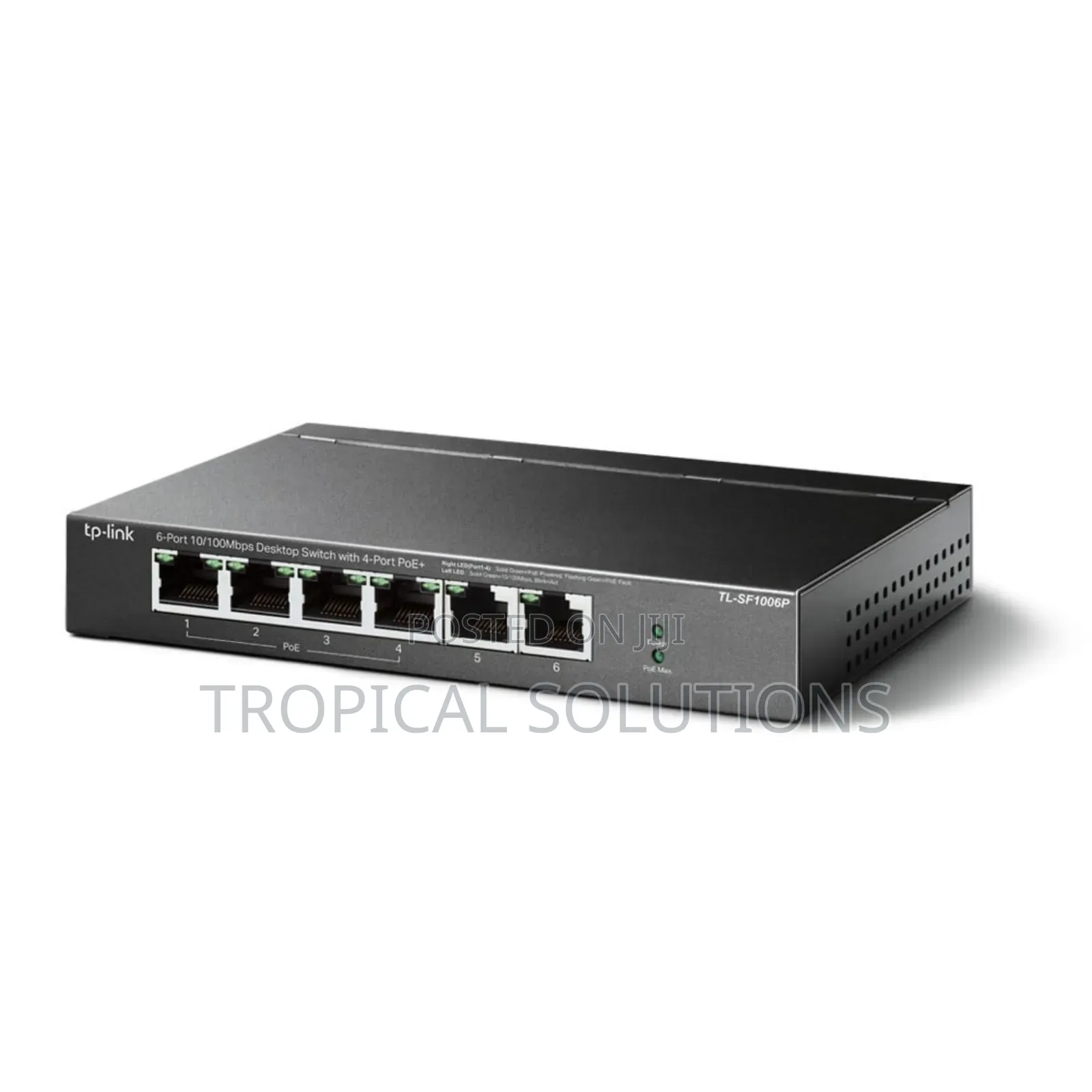Tp-Link 6port 10/1000mbps Desktop Switch(4 Port Poe) Sf1006p