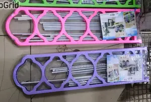 Portable 5 Layer Plastic Simple Shoe Racks