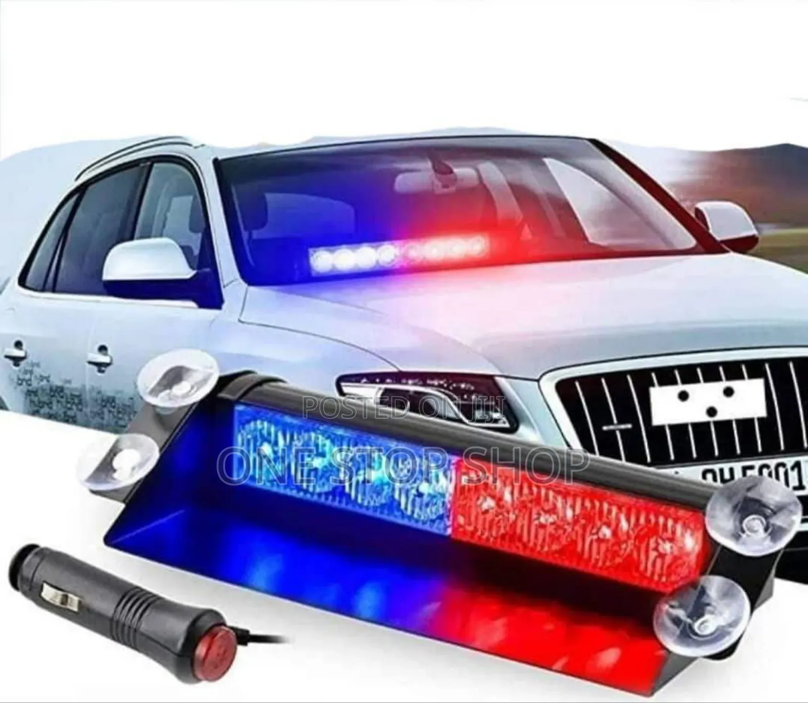 8x Vip Emergency Windscreen Flash Mini Strobe Light