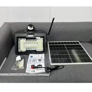 Solar-powered Led Street Flood Light With 4g Cctv Camera