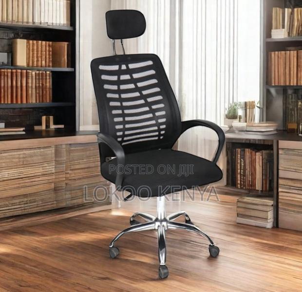 Office Chair : Office Chair With Head Support