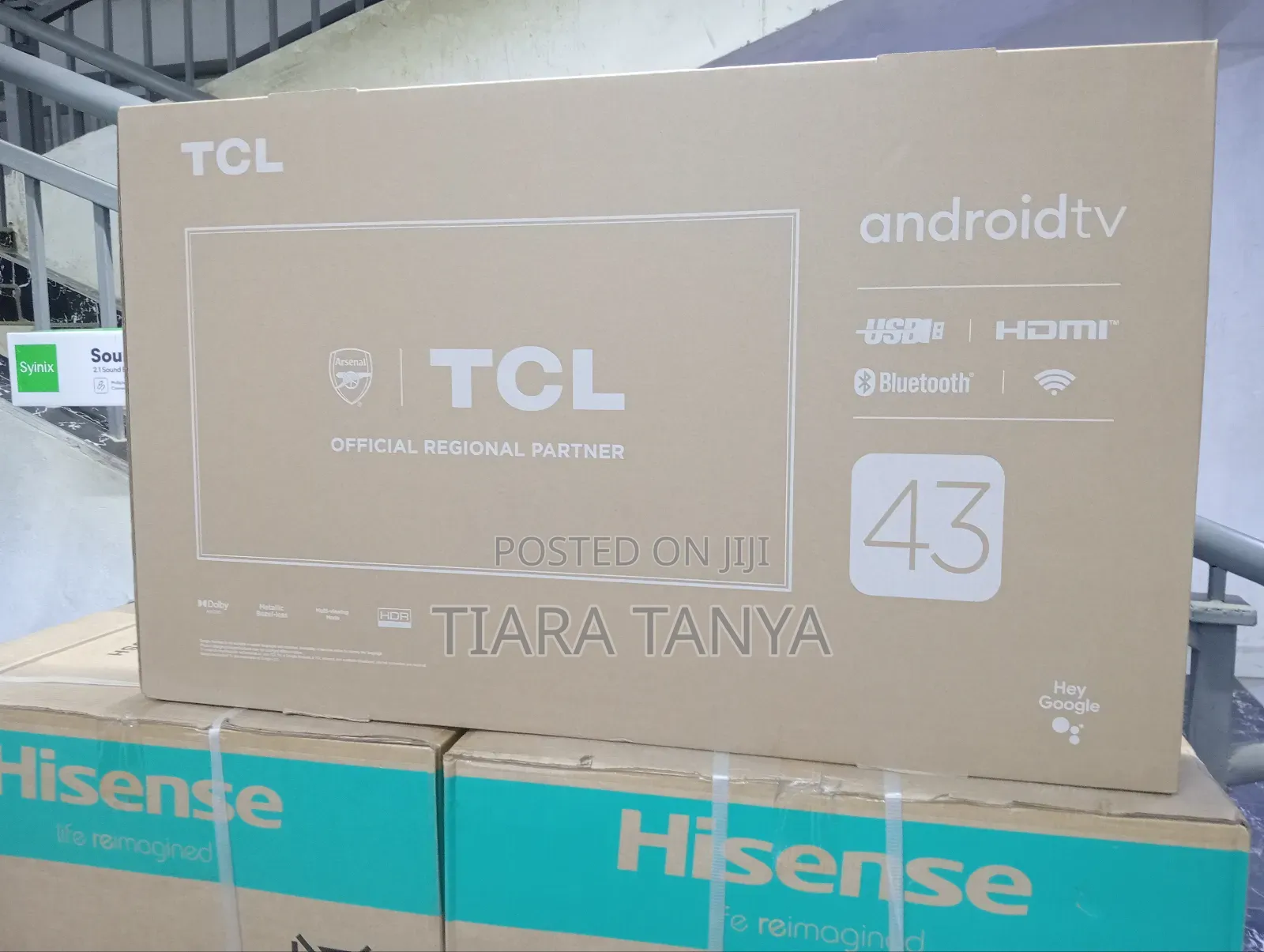 TCL 43" S5400 Smart Android Full Hd Tv