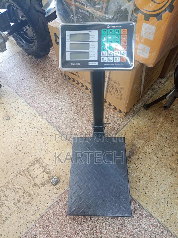 Premier 100kg Digital Industrial Platform Scale - main view