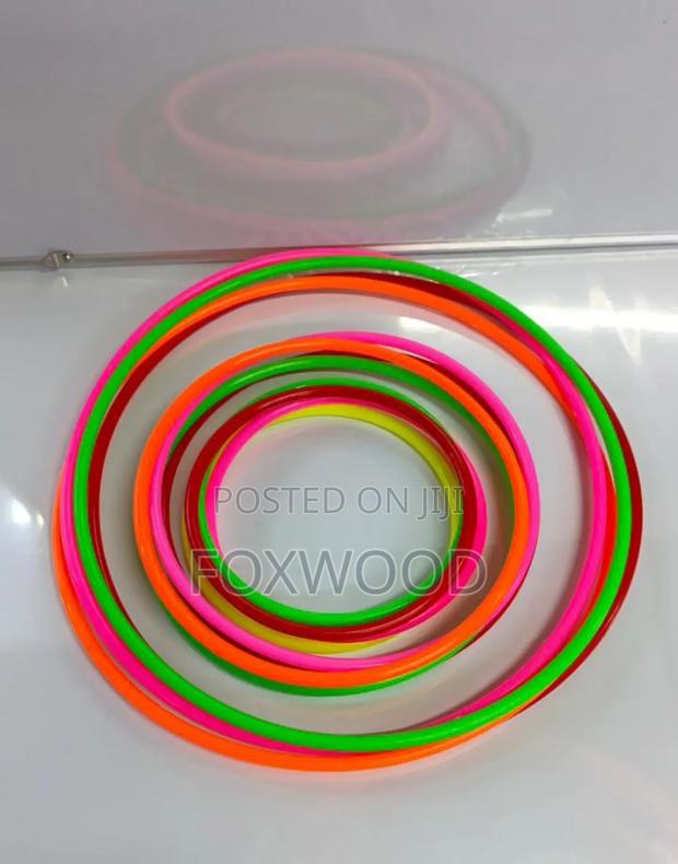 12 PCS Multicolor Plastic for Ring Toss 15cm - thumbnail 4