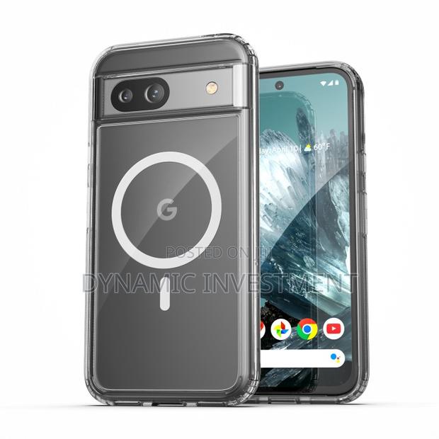 Pixel 8a Case Clear Crystal Clear Slim Fit Thin Transparent - thumbnail 2