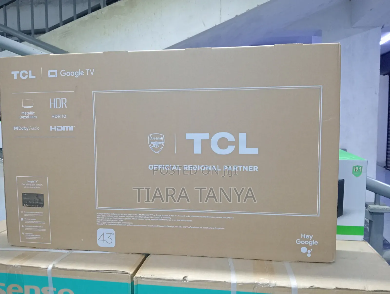 43" TCL Smart Qled TV S5k