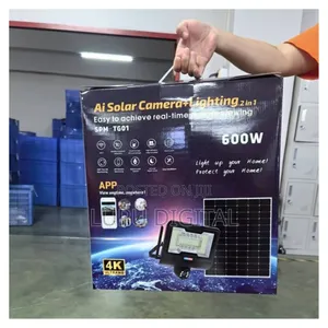 600 Watta Ai Solar Camera+ Lighting 2 In1