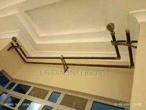 Juakali Curtain Rods Juakali Curtain Rod Corner Installation