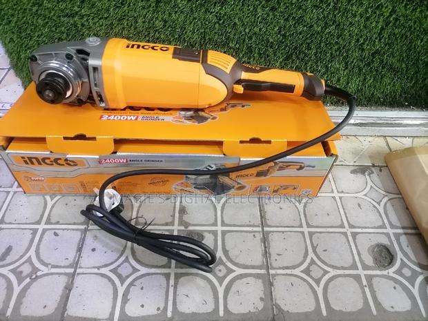 High Standard 2400w Ingco Angle Grinder - thumbnail 2