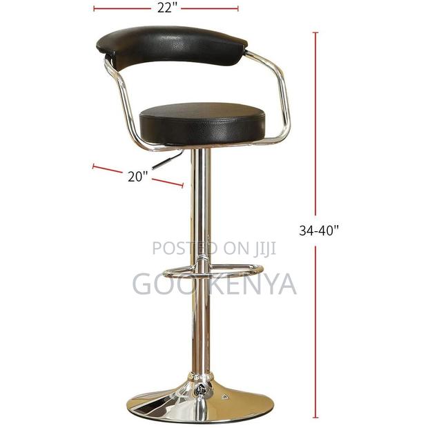 Bar Stool ; Style Bar Stool Set 2 Counter Height Adjustable - thumbnail 2