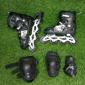 Children's Roller Skates and Safety Gear