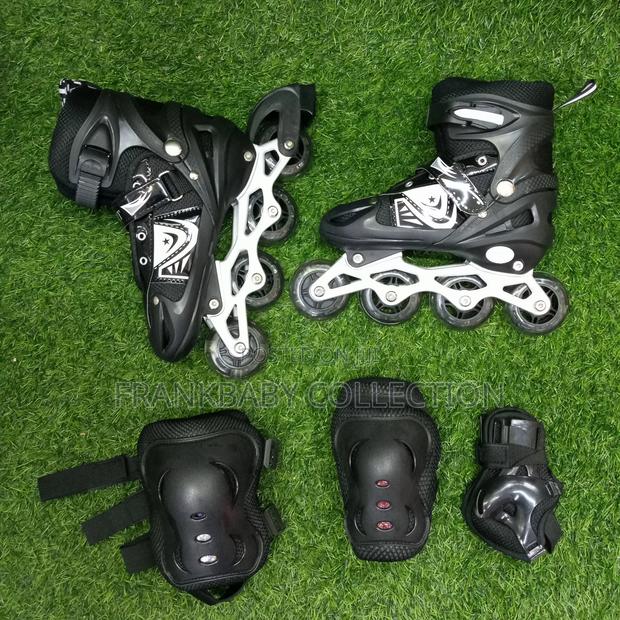 Children's Roller Skates and Safety Gear