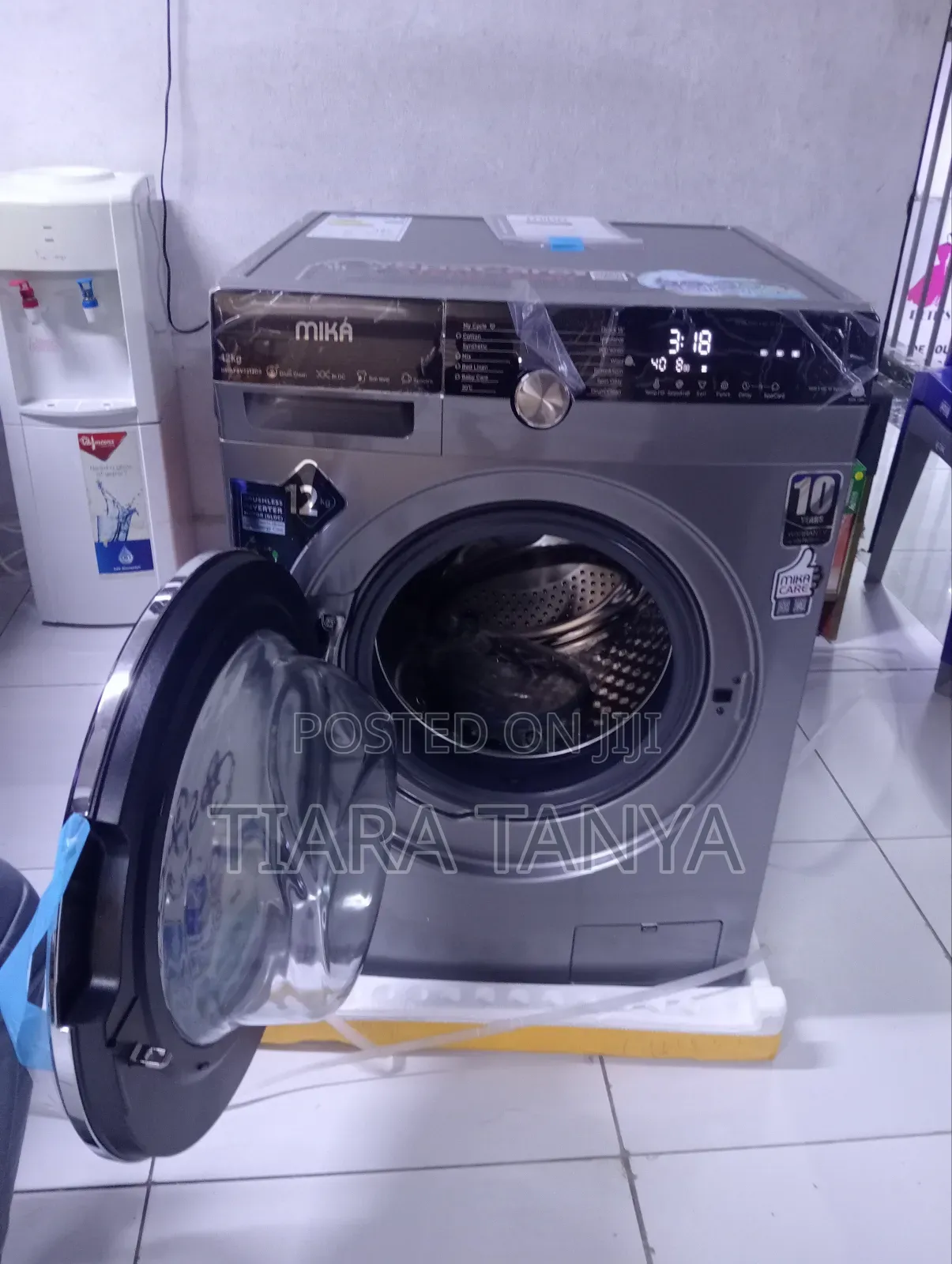 Mika 12kg Front Load Washing With Steam Wash Spa Care