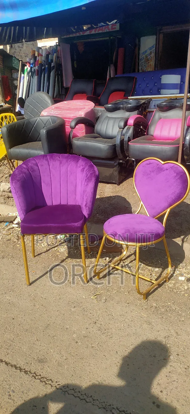 Nail Chair Set/ Manicure Seats