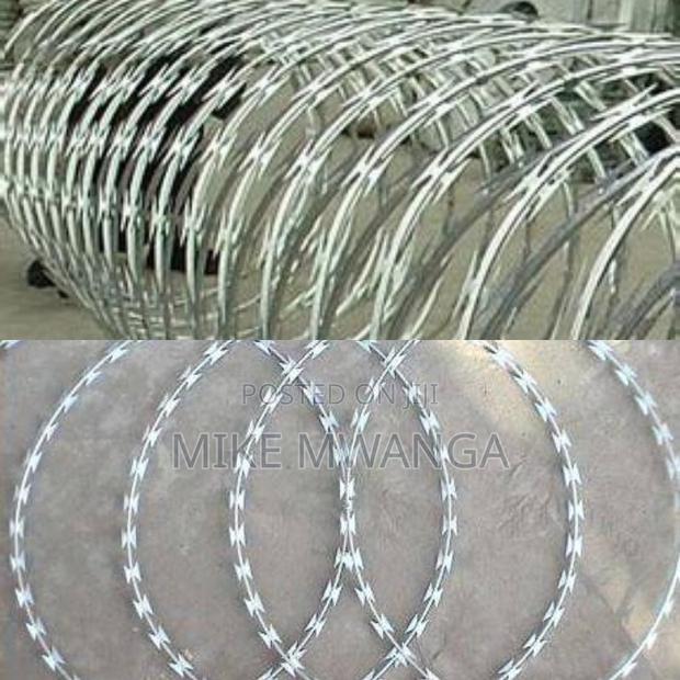 Galvanized Razor Wire