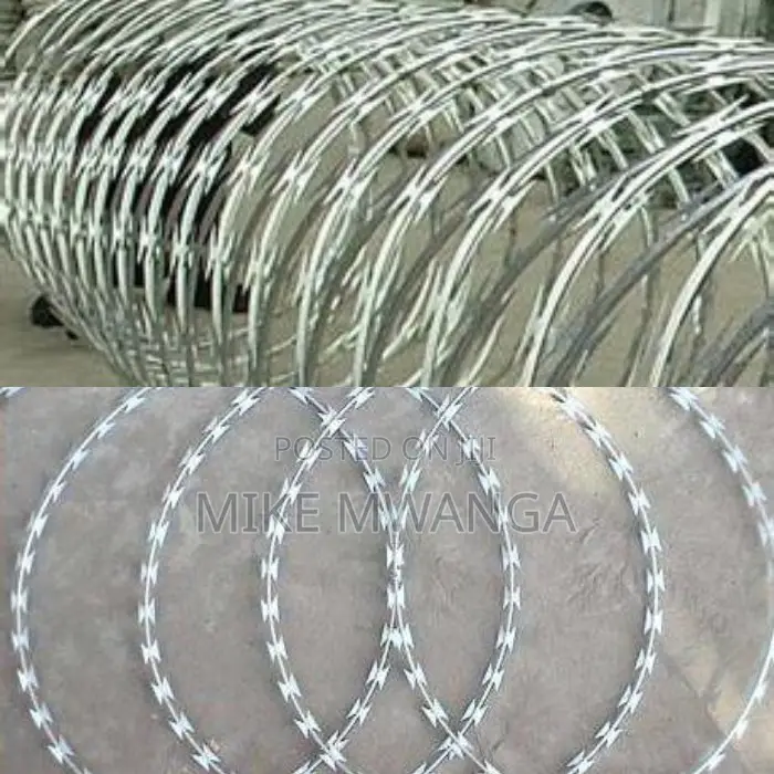 Galvanized Razor Wire