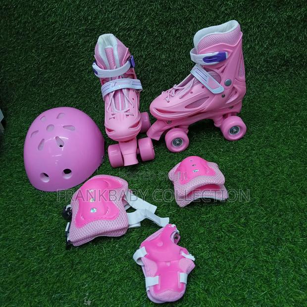 Kids Quad Roller Skating Set