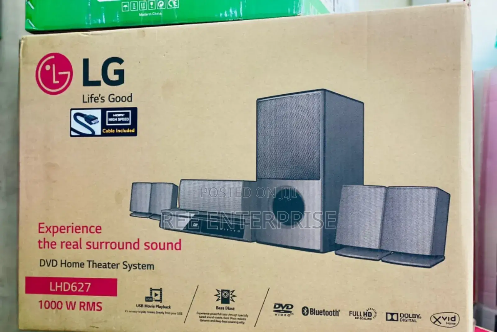 *Lg Home Theater System 1000w Lhd627