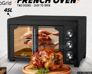 Rebune Re-10-030 45l French Door Oven With 2800 Watts
