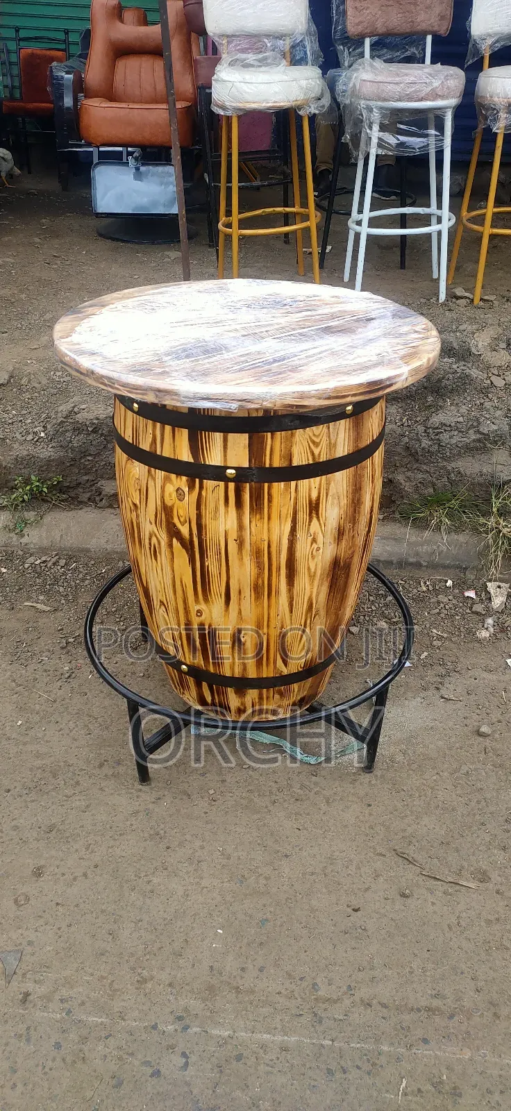Barrel Restaurant Table