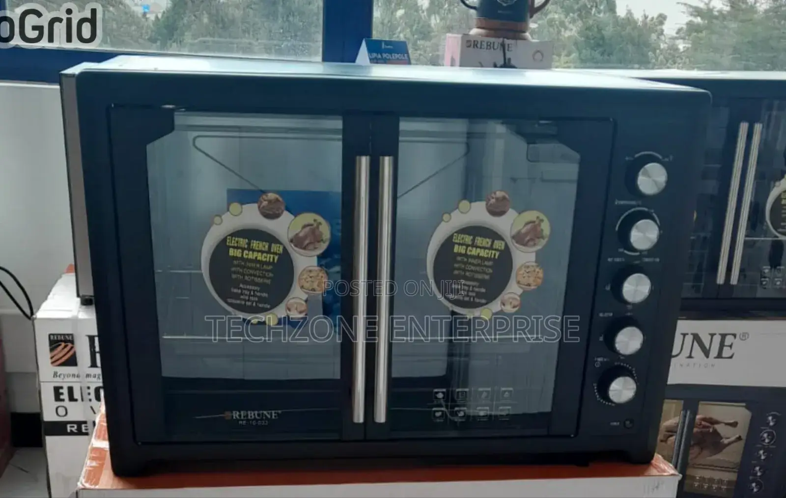 Rebune 100l Electric Oven With Adjustable Temperature