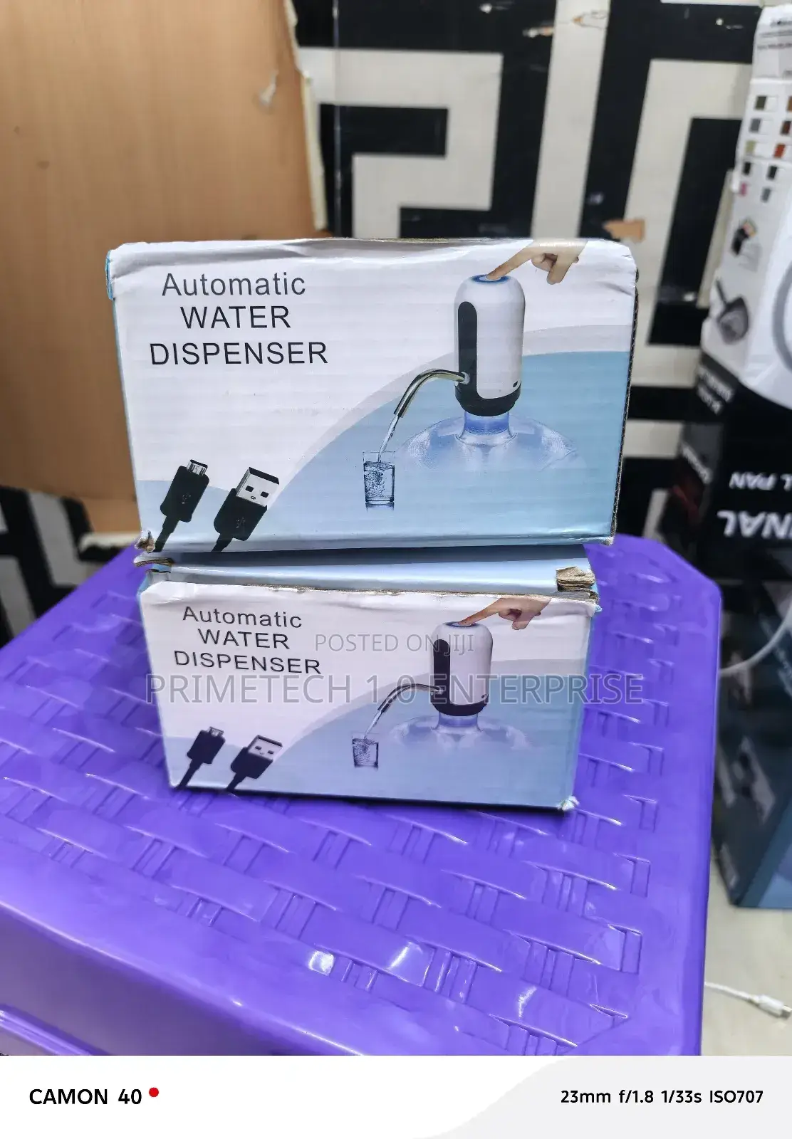 Rechargeable Automatic Water Dispenser