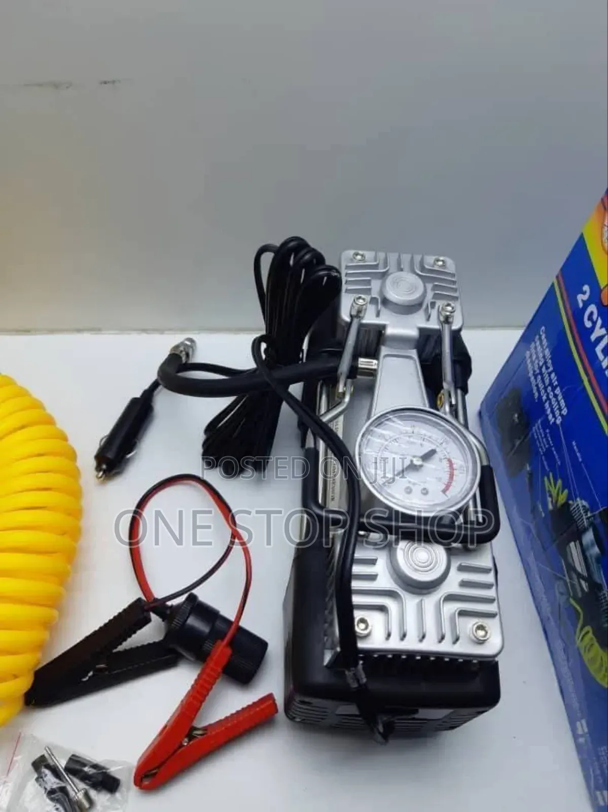 Twin Dual Cylinder Generic 12v Tire Pump Inflator