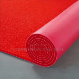 Heavy-Duty Red PVC Coil Mat ,Built for Foot Traffic