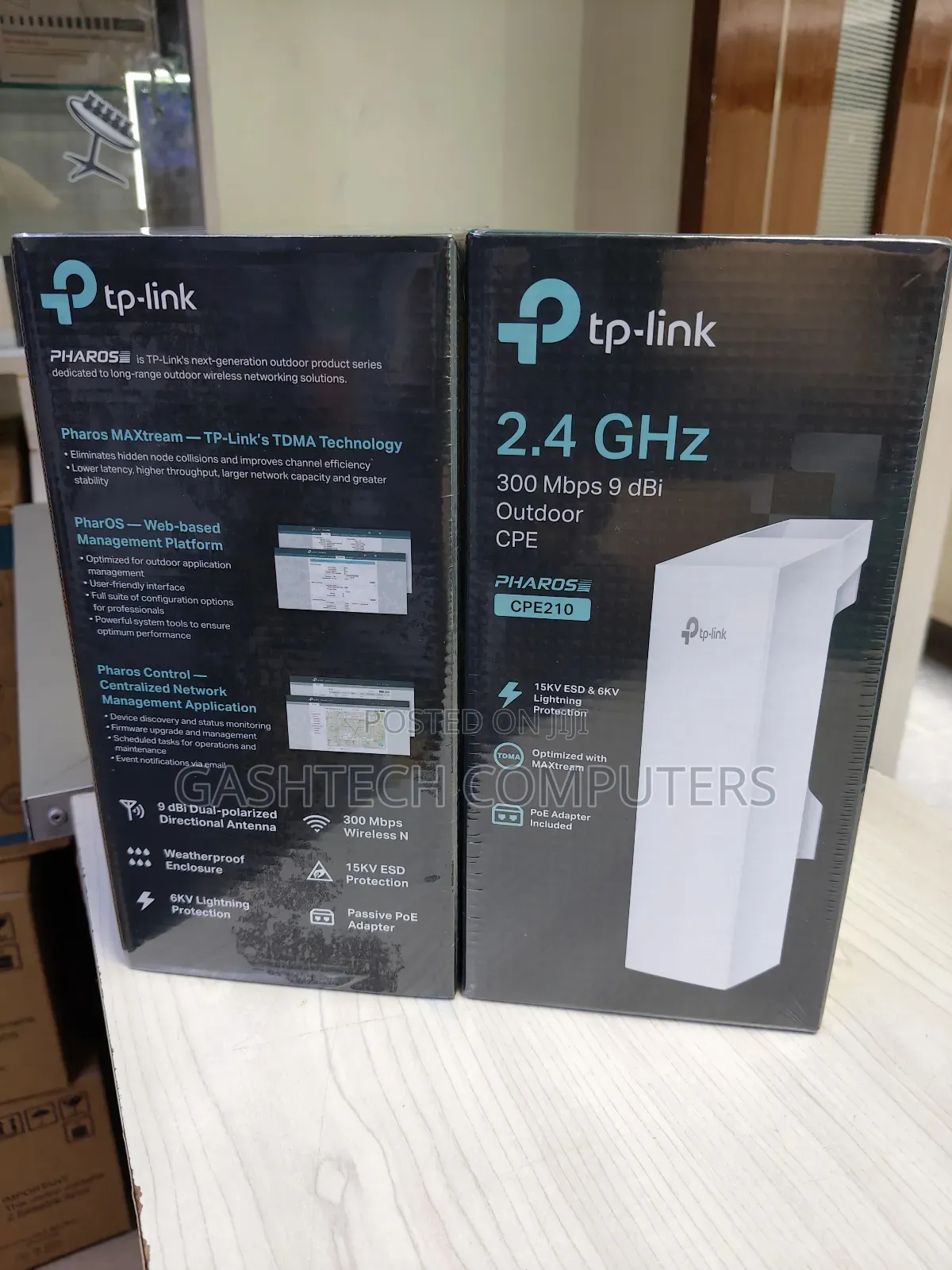 Tp-Link Cpe 2.4 GHZ 300mbps Tl-Cpe210 Outdoor Access Point
