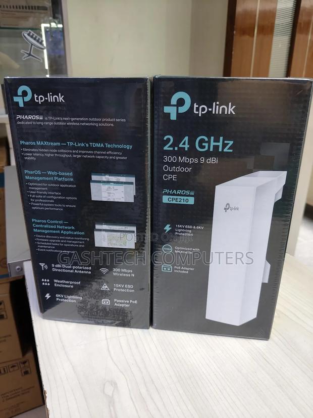 Tp-Link Cpe 2.4 GHZ 300mbps Tl-Cpe210 Outdoor Access Point - thumbnail 3