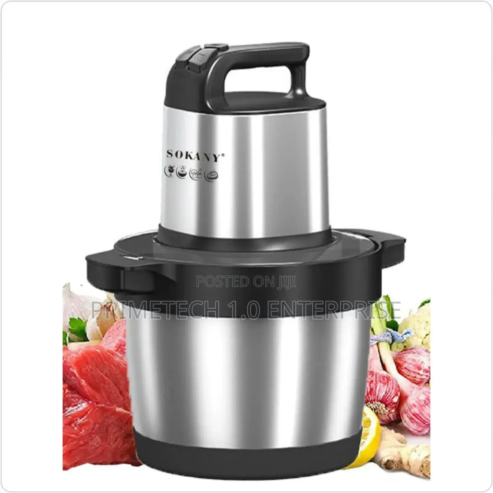 Sokany Stainless Steel Chopper-2ltrs