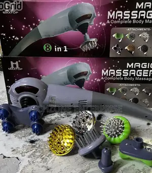 Hand Held 8 in 1 Magic Full Body Massager 