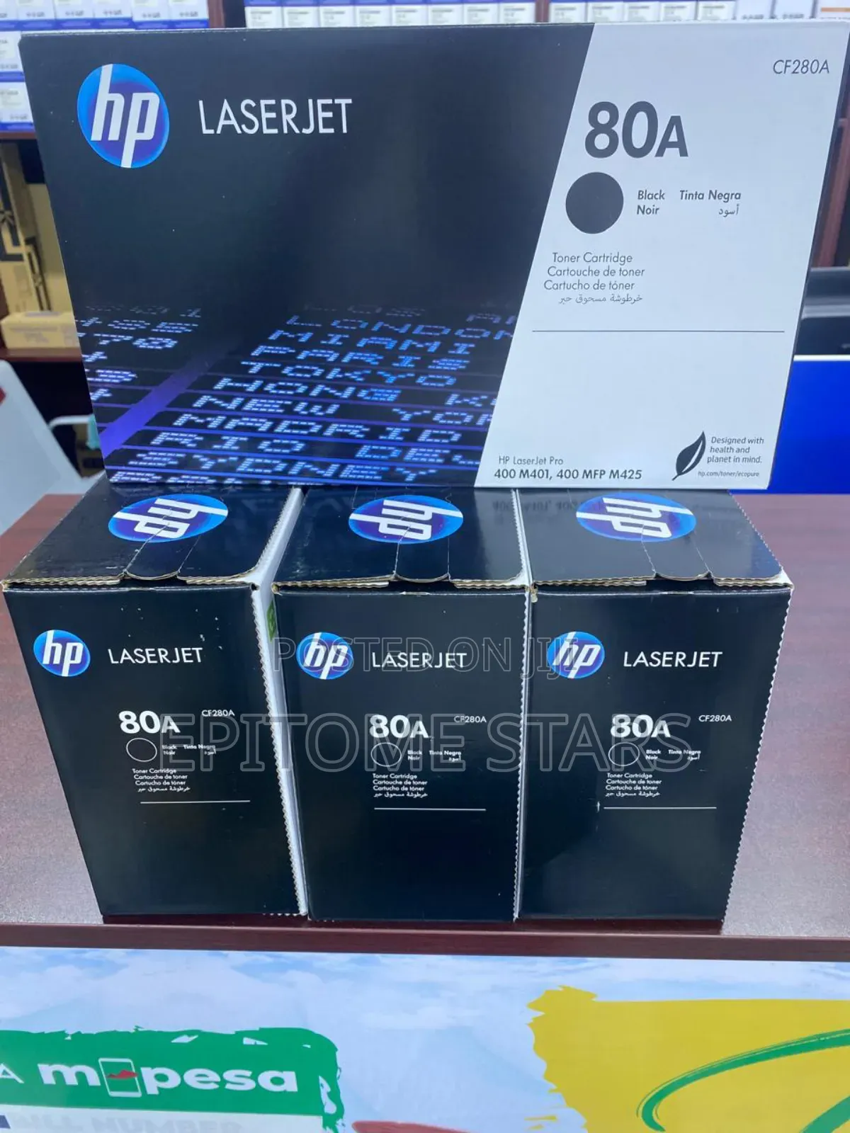 Hp Laserjet Pro M425dn Toner Hp80a Yield Above 2,560 Copies