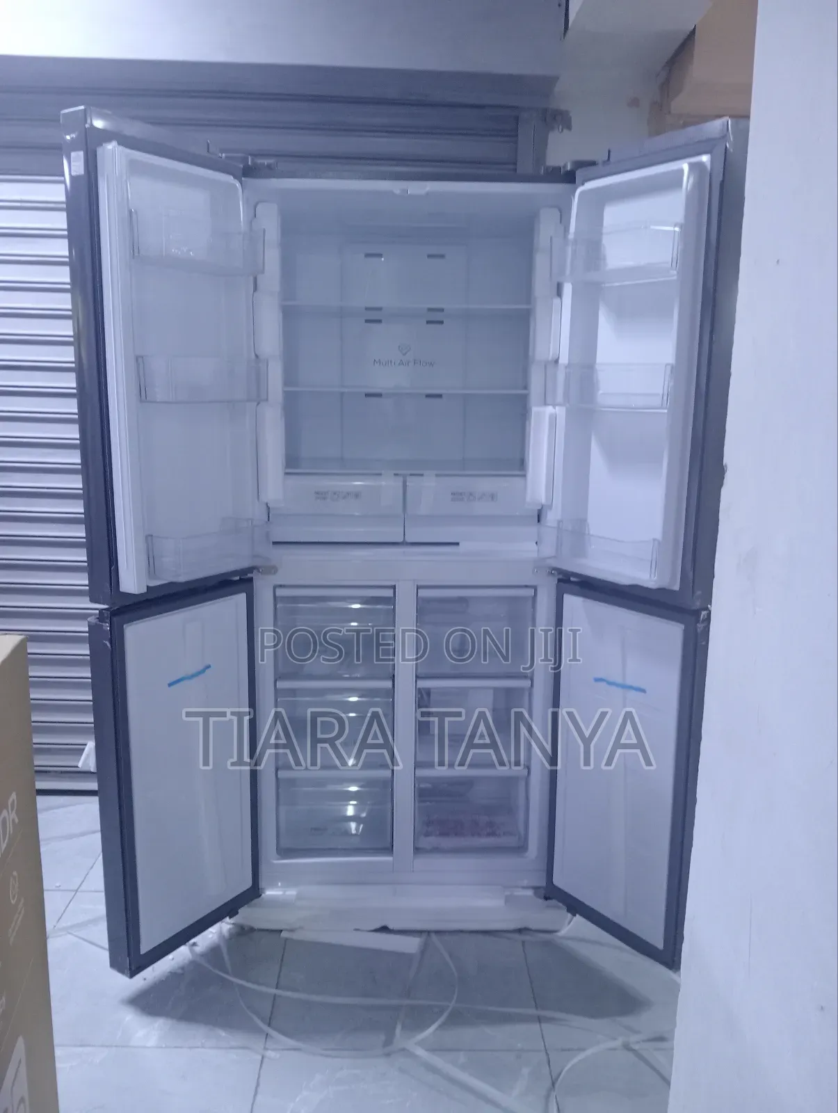 TCL 470 Litres P560cdn Frost Free 4 Door Fridge Silver