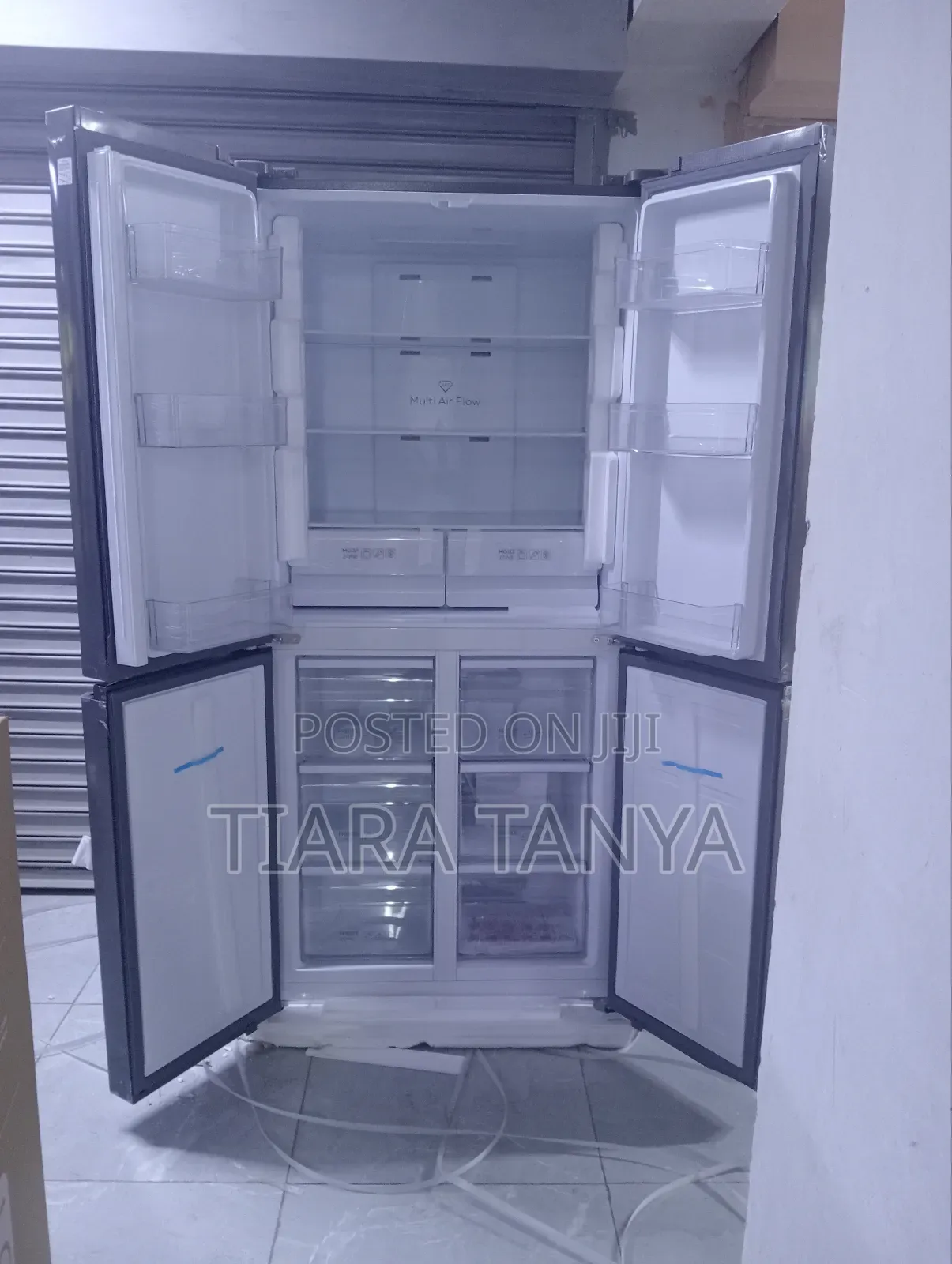 TCL 470 Litres P560cdn Frost Free 4 Door Fridge Silver