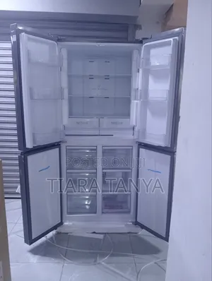 TCL 470 Litres P560cdn Frost Free 4 Door Fridge Silver